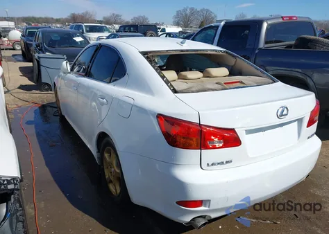 2008 Lexus Is 250 from USA, damaged, VIN JTHBK262982064088